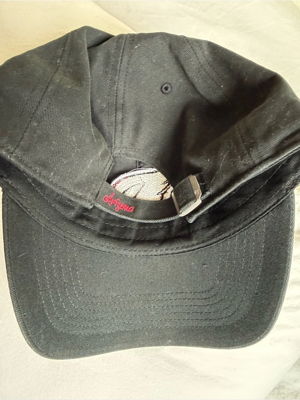 Women’s Black Arizona Cardinals Sequin Logo Baseball Cap